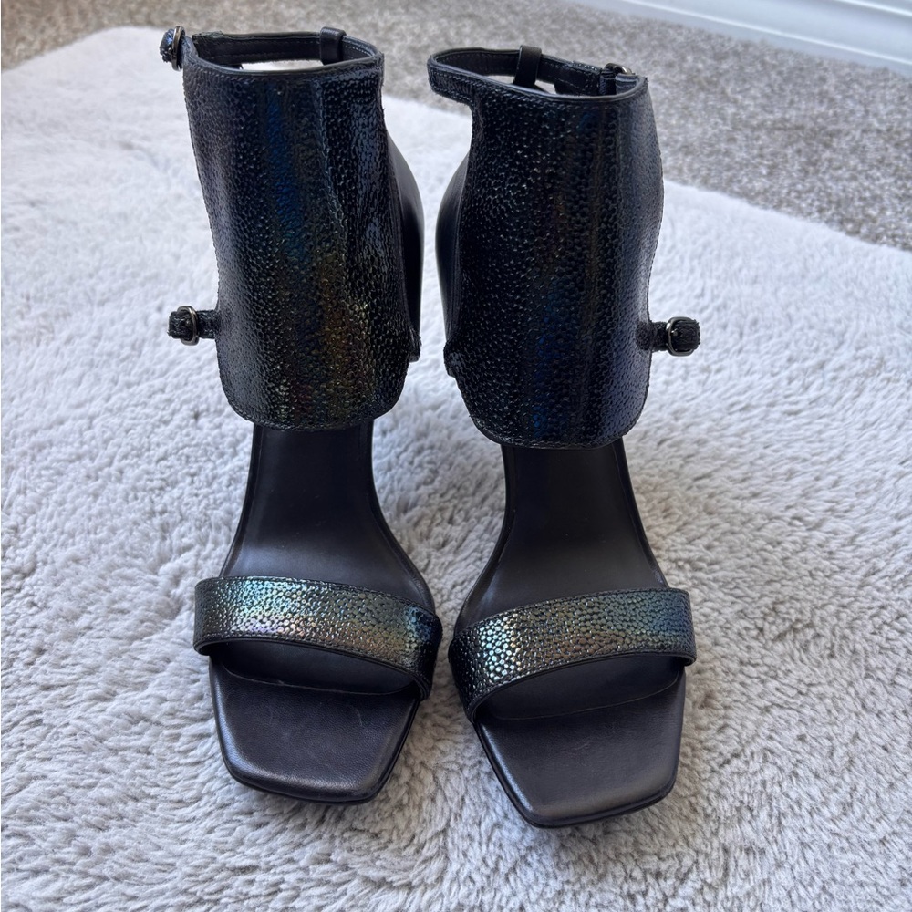 3.1 Phillip Lim Heels "Aurora Stingray Print"